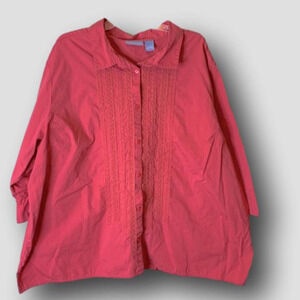 Liz &Me women’s button down shirt size 4X